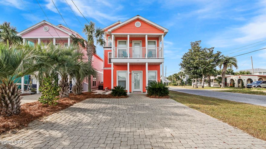 CUTE CUTE CUTE...wait till you see this cute beach house located just steps away from three different entrances to the beach!  It has not been used as a rental and has been very well-maintained.  It comes completely furnished and ready for family vacations or as a primary home or vacation home.  Located on a corner lot it would be very easy to have a pool installed if you so desire.  Please take a close look at the pictures attached to see just how nice this property is and how close it is to the beach.