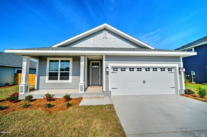 This gorgeous 3/2/2 has 1711 approx. sq ft of wide open living! This home has tons of closet space, large bedrooms and a beautiful pond view/access from your large covered patio.  This home is ready for you...Come Experience the Difference with Adams Homes! We have another plan with the rustic tones also move in ready and a gorgeous view as well!