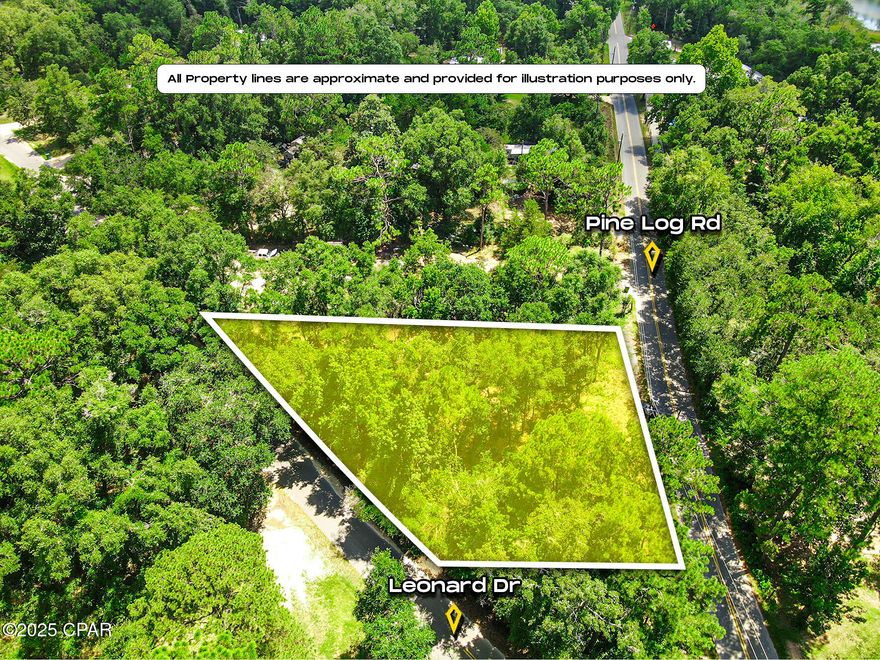 GREAT PARCEL that's been left to its original Plush Green Florida Landscape. That means YOU have the ability to choose which trees stay and which ones go.  Take a look at this parcel today !!!