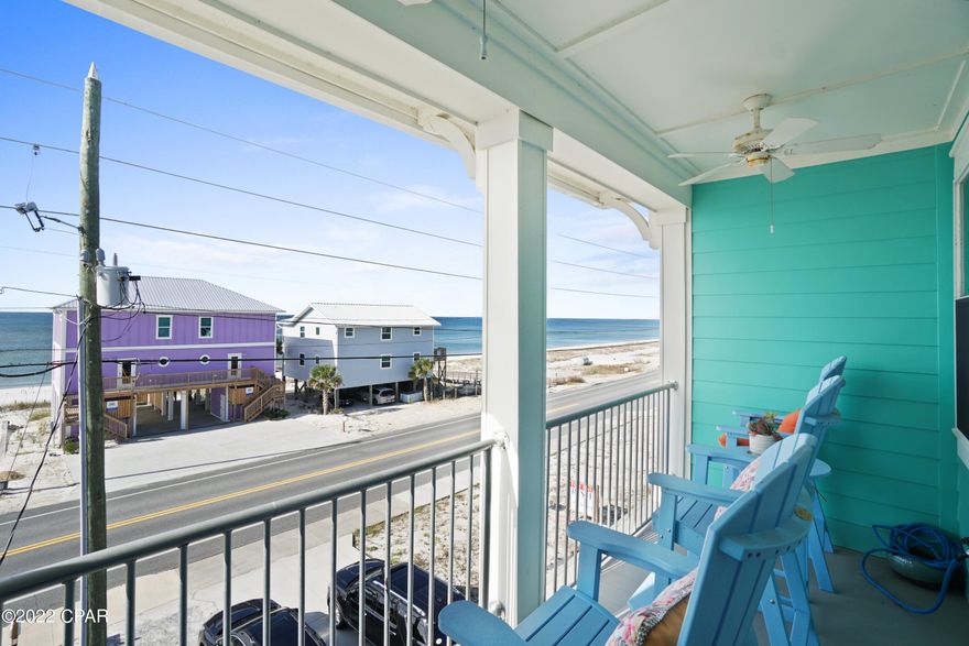 xico Beach, look for 1002 Hwy 98, see sign

Public Remarks: JUST LISTED... A NEW HOME in MB, Walk in and you will feel at home, Meticulously Maintained, Beautifully Decorated Home built in 2021, never a rental. From the front porch and all the decks see the beautiful Gulf of Mexco and only a few steps to the boardwalk access. This home also is being sold with one of the few townhouse lots left in MB.So you have the option to keep the lot and use it to maintain privacy or sell the lot. This home was built with a firewall so it is ready to add a townhome, use it for rental or sell. This home features three BR, ,two and 1/2 half baths, the master tile shower is incredible, master features a coffee bar with fridge. Enjoy your coffee from your balcony and listen to the waves crash. The 2nd and