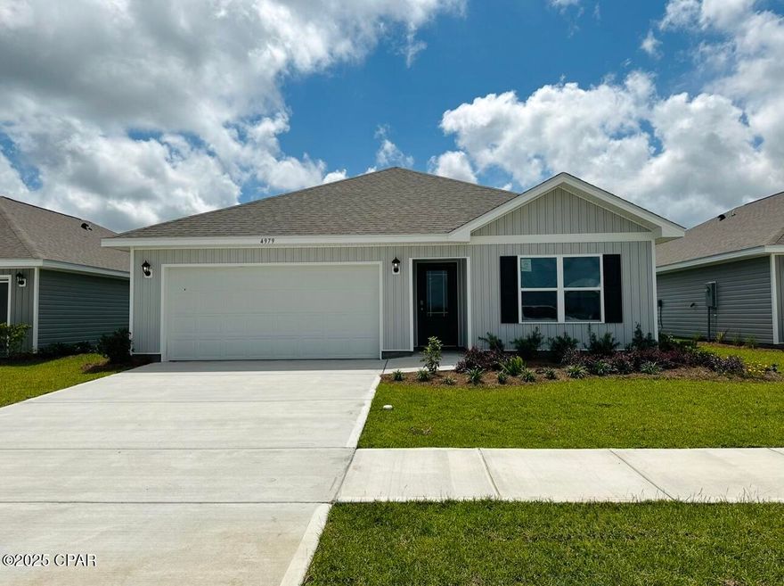 Welcome Home! ASK ABOUT OUR MILITARY DISCOUNT!! PETS CONSIDERED!!! This nearly new 3/2 home with a two car garage is located in the Liberty Community only about 15 minutes to TAFB, 10 minutes to the heart of Panama City, and 30 minutes to Panama City Beach/Mexico Beach. The neighborhood offers resort style living with massive pools, playgrounds and a splash pad for littles, clubhouse, grills, sidewalks, and plenty of friendly neighbors. This is quite literally the best located home in the entire neighborhood; It's directly across from all of the amenities! Reach out for a private showing today!