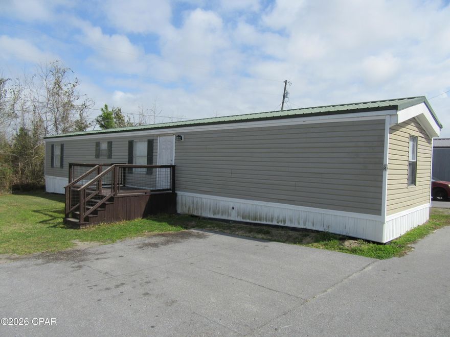 Newly refurbished very clean 3/2 single wide mobile home in North Bay Mobile Home Living, washer and dryer is included. All property sizes and ages are approximate, please measure and/or verify if important. School assignments are subject to change, please check with Bay County for most accurate information. Deposit is the same as the rent. No pets allowed.