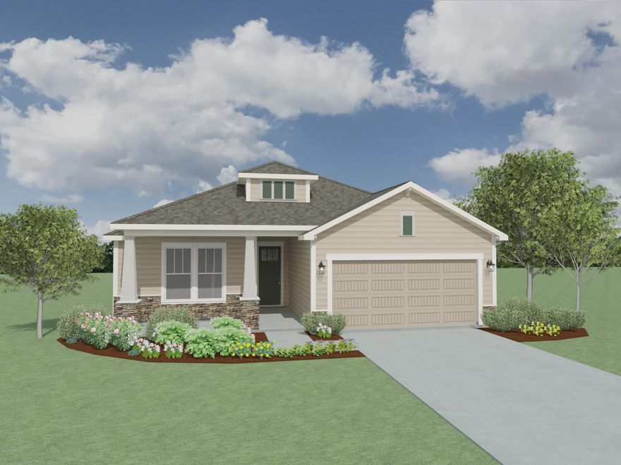 This house is a new construction Model Home Example and not the actual house being built. Breakfast Point Home/model shown has custom and optional features. Please ask agent for standard feature list.This home features the Sand Dune floor plan with Carolina elevations.