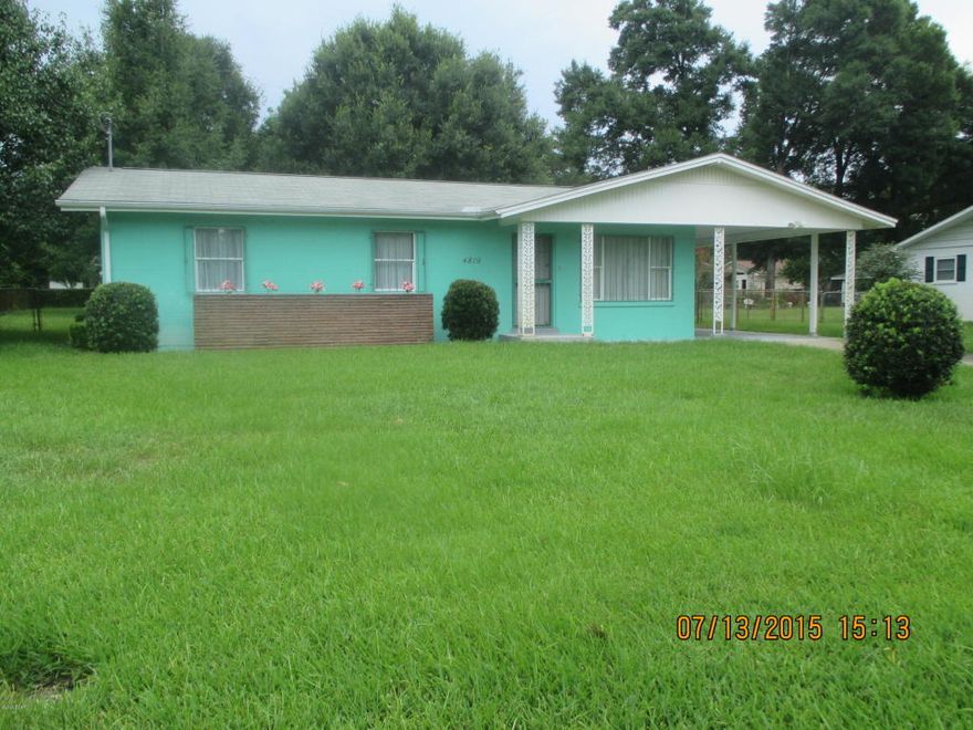 Classic Florida cottage with a gorgeous backyard. This home has been meticulously maintained for many years. It features 3 bedrooms and 2 baths and over 1,400 square feet. There is a detached workshop/storage area in the backyard. The HVAC system is brand new and the electrical has been updated. The roof was replaced in 2004 with Hurricane clips. There is a spacious carport area and the utility room even features a separate shower. There is an added feature to the back of the home by the dining and kitchen where you could make this a media room or playroom. There is a sprinkler system on a separate well and the backyard is completely fenced. There are not many homes priced like this that are actually move-in ready. This area is close to shopping and it is minutes to Tyndall Air Force Base