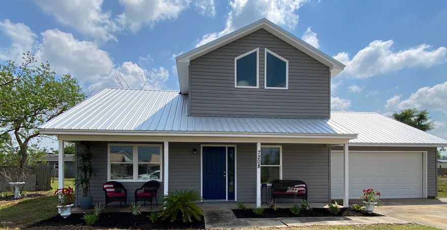 This Beautiful Modern 3bed/2bth Home is 95% brand new!  Spacious kitchen, Private, secluded upstairs Master Studio! Everything you see on this property has been replaced and updated! Two story ceiling in  living area. All new wiring! All new windows! All new Doors! All new Flooring! All new Pump System! All new Appliances! All new lighting! All new blinds! Brand new Kitchen with gorgeous Granite also matching in Bathrooms. Elegantly designed backsplash in kitchen and Master Dressing Area! HUGE  half acre LOT! Beautiful Landscaping! Safe quiet neighborhood with friendly neighbors and No HOA! Maintenance free vinyl siding.