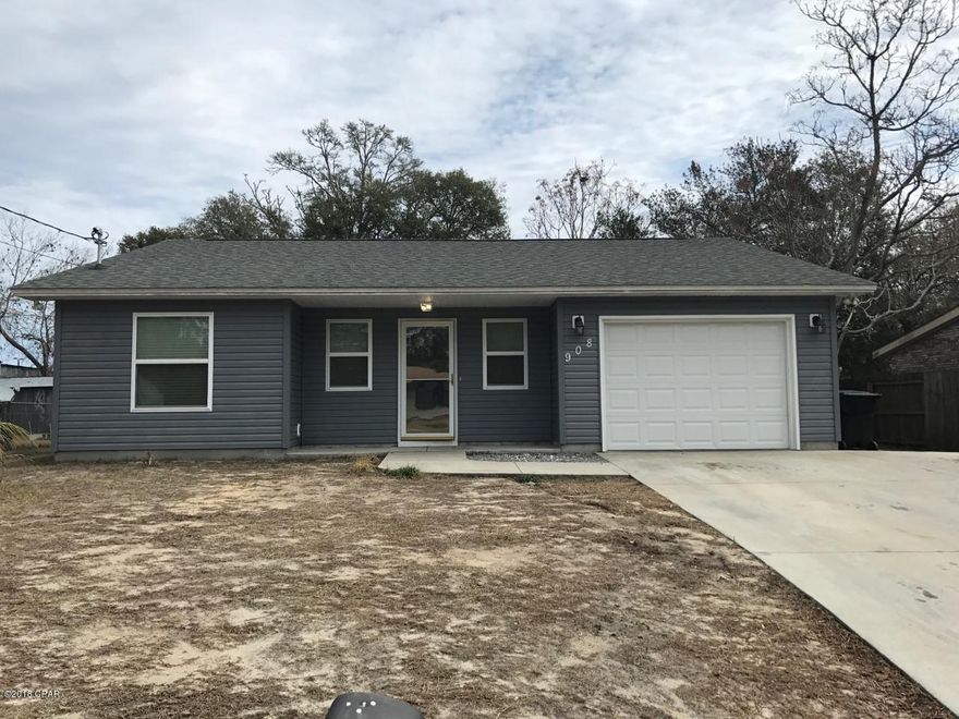 Great chance to own a like new home at an affordable price. Home is only 4 years old and features an open floor plan, tile floors, garage with opener, Tankless water heater, energy efficient windows with fenced yard and maintenance free exterior. Great for first time buyer. Close to TAFB and schools. All measurements approx.