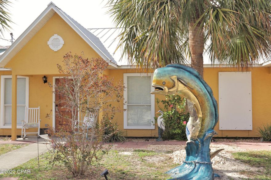 CURRENTLY UNDER CONTRACT, SELLER WILL CONSIDER BACKUP OFFERS 
Super Cute Beach House in the Perfect Location!
Do you want to live at the beach? This is a perfect spot. Do you want a vacation rental that is close to everything? This house checks that box. This beach house has been loved and well taken care of and will probably check every box on your wish list. As a rental it's turn key with everything you need to just start making money. As a vacation home you just need to bring your swimming suit and toothbrush, and your ready to relax. If you want to move in and start your new beach life... come on. You can walk to the beach, restaurants, the grocery store, and a CVS. This is a quiet neighborhood with mostly full time residents. But, it's also one of the few neighborhoods this close to Pier Park that allows vacation rentals. Come see it soon!