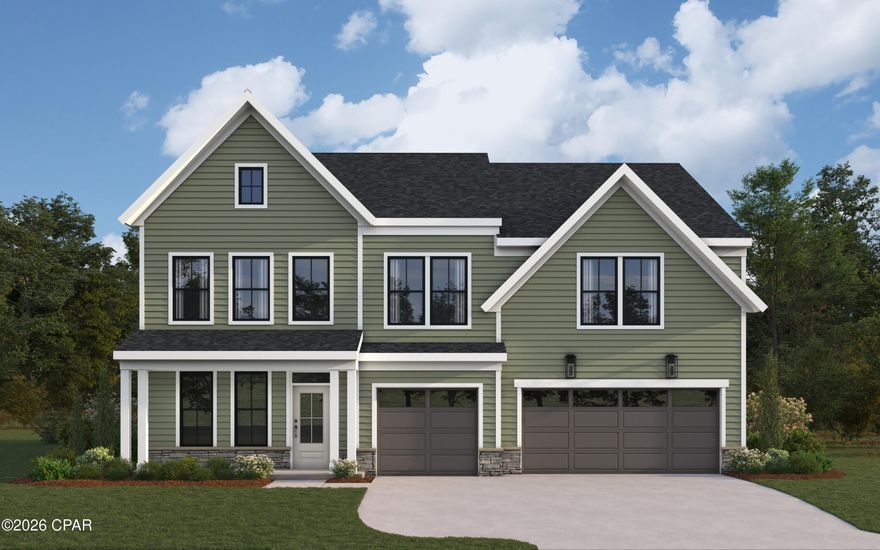 New construction by Fischer Homes in the beautiful Breakfast Point East community, featuring the stunning Carrington design. This unique plan offers 4 bedrooms 2 full baths, and 1 half baths. The expansive family room is the perfect gathering space. Spacious open kitchen with a large island and walk-in pantry connects to the morning room, that walks out to the patio. The owner's suite is on its own level and features a spacious private bath and oversized walk-in closet. Included is a versatile recreation room that can be customized into a guest suite. The spacious 3-bay garage completes this exceptional home.