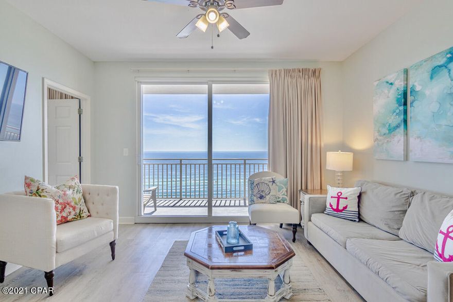 Splash into your best BEACH life with this popular building that offers some of the BEST rental income anywhere on the beach! Outstanding on- site amenities provides a unique resort experience. This is a turnkey rental income operation for you to take advantage of. Nicely furnished gulf front condo offers 2 Bed, 2 Bath floor plan. New HVAC in 2020.