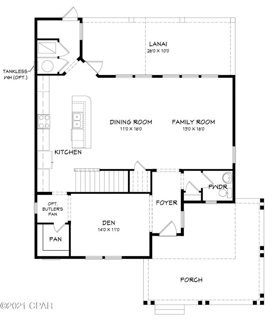 The Captiva is one of SweetBay's most popular plans consisting of 4 bedrooms, 2.5 baths, study, plus an added wrap around porch and detached three car garage. Entertain inside and out with the open floor plan and large covered rear lanai and front porch. The island kitchen has a butler's pantry area, large walk-in pantry, quartz countertops, tasteful backsplash highlighted by under-cabinet lighting and stainless appliances including a gas range! The huge master suite features a tray ceiling, walk-in closet, dual quartz vanities, and large walk-in tile-to-ceiling shower with frameless glass. Luxury finishes include craftsman trim package, 8' tall doors throughout, gorgeous plank flooring downstairs and wood stair treads. New home buyers even get Priority Access to University Academy, Florida's #1 K-8 school!*Estimated Completion dat Oct-December 2021