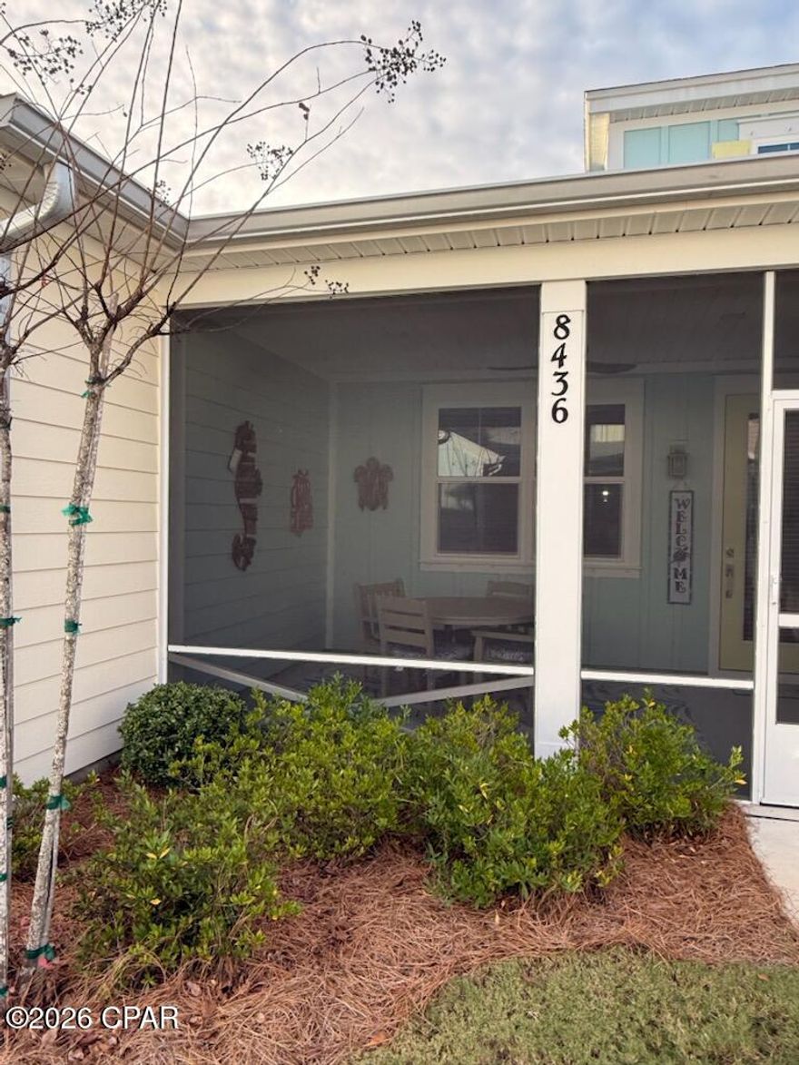 Live the coveted 55+ community of Latitude Margaritaville Watersound right now!  Home available for over 6 to 12 months.  It just doesn't get any better!   Just bring your suitcase.  This Furnished, move in ready Camelia Cottage located in the newer Phase 5 features 2 bedrooms, 2 baths, den and a 2 car garage.  All appliances included (refrigerator, range, dishwasher, microwave, washer and dryer).  No yard work required so you'll have lots of time to enjoy all the amazing activities and meet new friends!

RENTAL REQUIREMENTS:
At least 1 tenant MUST be 55+
NO pets
LONG-TERM (over 6mo +1day) 
SMOKING is not permitted in any home or lanai/porch
BACKGROUND CHECK (credit, criminal, eviction) required & paid for by each tenant
Due upon lease signing: Security Deposit $$ Due at Lease Start:  1st mo + last mo+ cleaning fee due at move-in
COMMUNITY ACCESS - tenants purchase all gate & amenity access credentials through HOA (transponders & passports).  Tenants have full use of all amenities just as a homeowner has.