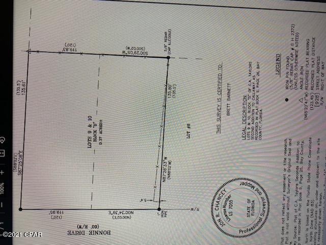 C A Taylor's 2nd Addition Calaway - Land