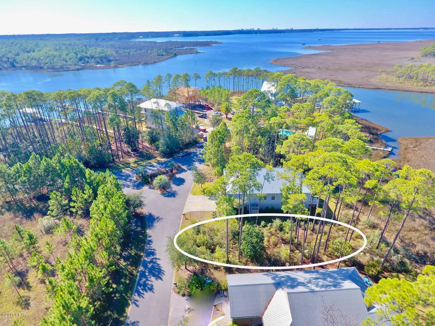 Beautiful .26 acre lot with gorgeous water views of Hogtown Bayou. Cessna Landing is a private gated community with pool and boardwalk access to the

Choctawhatchee Bay. Launch your kayak or paddle board or spend the day fishing from the boardwalk. Located less than .25 mile from the public boat launch, this is the ideal location for boat owners with easy access to launch your boat into the bay. Cessna Landing is centrally located off of Highway 98 and Highway 393, and within 4 miles of public beach access to the Gulf of Mexico, Scenic Hwy 30A and Gulf Place restaurants, shopping and entertainment. With easy access to Highway 98, enjoy close proximity to Sacred Heart Hospital, Grand Boulevard, Sandestin, beautiful beaches of South Walton, shopping, food, events and entertainment.