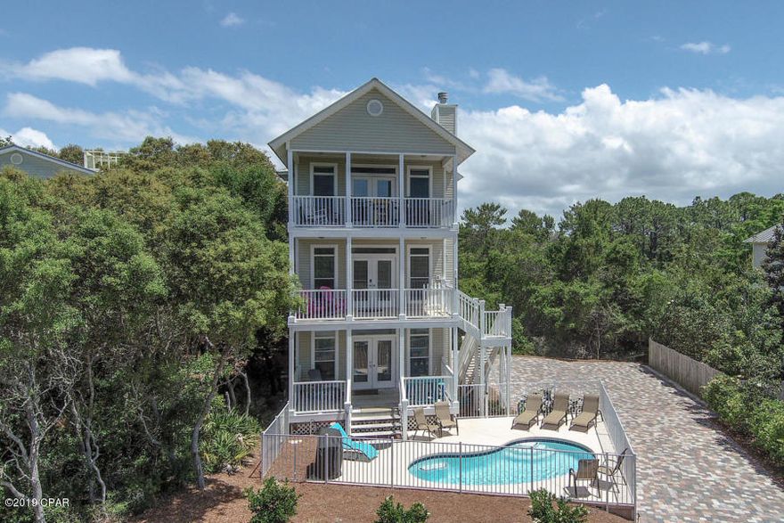 Beautiful newly remodeled, new inground pool, fully furnished with full summer of bookings. Gulf view, 5 minute walk to public beach access.

Great kid space with bunks.

Your beach getaway awaits at the this great west end property.

Call for your private viewing today!