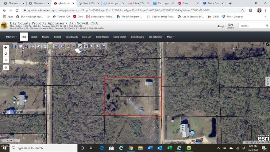Double lot, 1.36 acre building lot, cleared with culvert already in place. Fully fenced with privacy gate. Property also has a 24 x 16 utility shed.  8 minutes to Eastern Shipbuilding, 18 minutes to shopping and restaurants, 25 minutes to Tyndall AFB. Close to boat launch and East Bay.  Property already zoned residential.  Make this your next home stead.