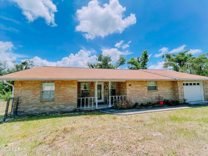 Under Contract-Seller taking backup offers. Opportunity abounds in this ALL brick home conveniently located near parks, schools, restaurants and shopping! As you enter, the cute porch opens up to a very large living room with a wood burning fireplace and vaulted ceilings. You won't believe how huge the kitchen is just off of the living area! This home boasts a split bedroom plan with 2 good sized guest rooms that share a full bath in the hall. The Master Bedroom is a really nice size with a large walkin closet and full bath. There is a covered deck off the living room that leads to a large backyard dotted with fig and plum trees and boast a beautiful, huge pecan tree! There is also an outbuilding that conveys! Home has new roof and newer hvac and water heater. Great price so don't miss it!