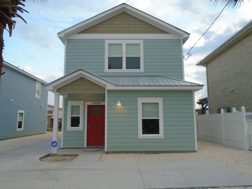 4 bedroom 3.5 bathroom house in Bid-a-Wee Beach. Brand new construction with 2 master suites is walking distance to private beach access. Golf Cart friendly. All property sizes and ages are approximate, please measure and/or verify if important. School assignments are subject to change, Please check with Bay County for most accurate information. Deposit is the same as the rent. Small dog only with owner approval and pet fee.