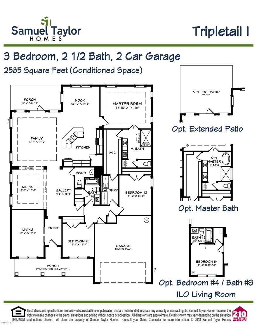 This home features the Tripletail I floor plan with Carolina elevation.