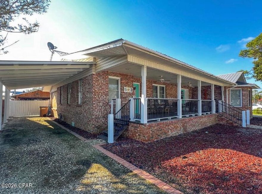 This is the kind of Coastal Gem people move to and never want to leave! 



Just 1.5 blocks from the bay, this 3 bed / 3 bath coastal home with extra living space that could be an extra room, office or living room, gives you water views and that laid-back lifestyle everyone's chasing. With 2,200+ sq ft, it's been fully updated (2018) and is completely move-in ready--modern finishes with just the right amount of coastal charm.



Start your mornings on the covered front porch with a cup of coffee and a view, and wind down in your private backyard--fenced in with space to relax or entertain.



You've got room for all the toys too--carport, two driveways, big barn out back, and a 50-amp RV hookup for your boat or camper.



Hop on your golf cart and be downtown in minutes.



If you've been looking for that ''feels like vacation every day'' kind of place... this is it.