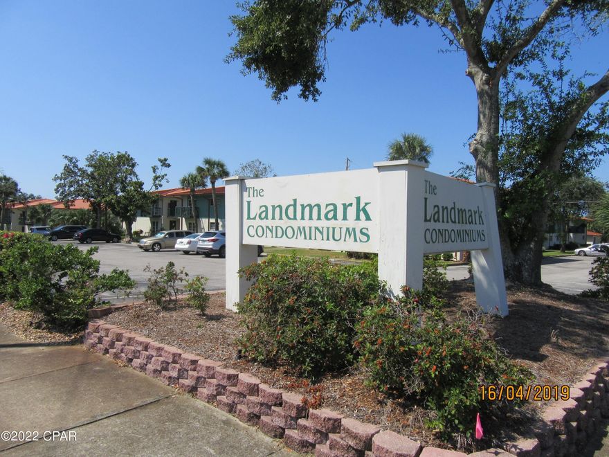 Well-kept 1st floor 1 Bedroom and 1 Bath Condo. Located just blocks away from downtown St. Andrews and downtown Panama City located in The Landmark Condos on St. Andrews Bay. Pool and private beach!! Water, sewer, garbage and basic cable included. Stackable washer/dryer (AS IS) All property sizes and ages are approximate, please measure and/or verify if important.

School assignments are subject to change, please check with Bay County for most accurate information.

Deposit is the same as the rent. No pets allowed.