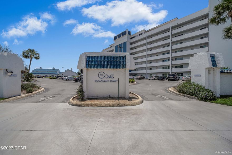 'CURRENTLY UNDER CONTRACT, SELLER WILL CONSIDER BACKUP OFFERS'   Age, sq, ft & room sizes are approximate.  Wonderful Cove Condominium that has had upgrades including appliances in kitchen, travertine in kitchen and baths.   Tempered glass sliding doors and windows, New flooring, new paint, Crown molding, Master closet is designed by California Closets.   This has been done first class and is move-in ready for you.  What a wonderful view looking out over the intracoastal waterway that takes minutes to get to Shell Island.  Best spot ever for 4th of July fireworks and the Christmas boat parade.  Amenities include pool, private dock.fishing pier, club house with kitchen & outdoor patio with grills & tables.