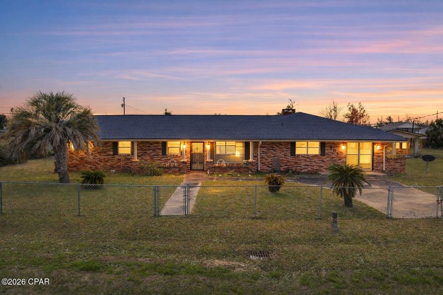 More space, more flexibility. 2,400+ sq ft on 0.67 acres in Lynn Haven, with a workshop, no HOA, and a roof replaced in 2019.

If you've been searching for a single-family home in Lynn Haven and feel like many options in this price range lack space, usable land, or flexibility, this property offers a rare opportunity to own all three in a central Bay County location.

Situated on a 0.67-acre corner lot, this home provides over 2,400 square feet with three bedrooms, two full bathrooms, and multiple living areas. The layout offers room to spread out, work from home, or create additional living or hobby space, giving you flexibility that is increasingly hard to find in many newer homes.

The property includes a detached workshop, extended parking, covered front and back porches, and a fenced yard, delivering functionality and usable space both inside and out. With no HOA, you have added flexibility in how you use the property.

Additional features include a roof replaced in 2019, central heating and air, public water and sewer, and location in an X flood zone.

Located in Lynn Haven with convenient access to schools, shopping, dining, and everyday amenities, this property also offers an easy drive to Panama City, Panama City Beach, and Northwest Florida Beaches International Airport (ECP), along with proximity to nearby water access and major roadways for commuting.

For buyers who have struggled to find a property that offers both space and flexibility in this price range, this home presents a strong value opportunity. 

**LENDER INCENTIVES: Closing cost credit and/or rate buy-down available from preferred Lender. Contact Listing Agent for more information.**