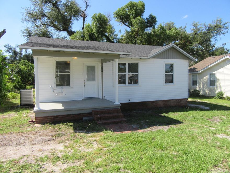 This beautiful like new 3 bedroom 1 bath home located in the much desired Cove Community has all like new, appliances, upgraded fixtures with a large lot with a fenced in yard, electrical, plumbing, completely new kitchen with marble counters, like new vinyl plank/carpet flooring and paint throughout. Interior laundry room, All property sizes and ages are approximate, please measure and/or verify if important. School assignments are subject to change, please check with Bay County for most accurate information. Deposit is the same as the rent. Pets allowed with owner approval and NON REFUNDABLE pet fee applies per pet. Breed restrictions apply.