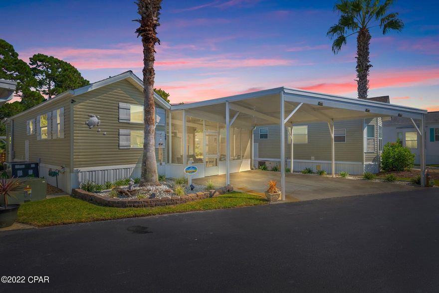 This is your opportunity to own a turnkey unit at Emerald Pointe Resort, in Panama City Beach. The home is being sold furnished with a large living room addition, large master addition as one of the 3 full-size bedrooms, 2 bathrooms, split floor plan, just moments away from the pool, spacious screened in patio and  porch deck outback. The home is move in ready, and perfect for a primary, vacation or investment property. Ask your agent for the small list of items excluded from the sale. Emerald Pointe Resort is a golf cart friendly community located in the heart of Panama City Beach.



MORE PICTURES TO COME**