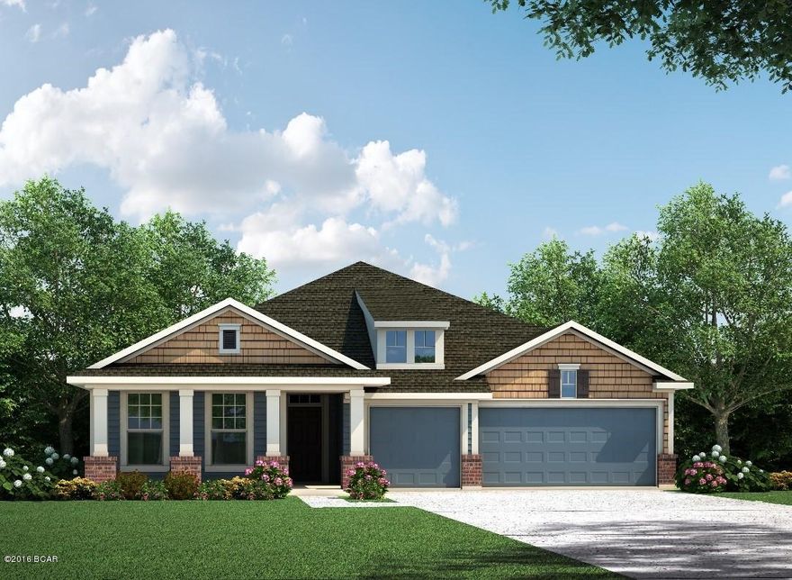 Spectacular floor plan and also one of our Model Homes.  Anchored by a 3 car front entry garage, The Tracewood has plenty of room for the shade tree mechanic, woodworking enthusiast or use for storage space.  We commonly hear that this floorplan feels more like a 3,000 sqft home due to the excellent use of space.  One bedroom has it's own bathroom and is perfect for guests, a teenage daughter, or a parent that lives with you.  spacious rear lanai would be great for weekend family gatherings and relaxing.