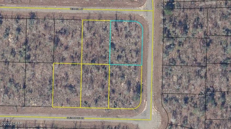 Beautiful corner lot in the subdivision of Sunny Hills. Located just a few miles North of Porter Lake and just a 10 minute drive to the Sunny Hills golf course. Several lakes and creeks in the area for fishing and swimming.  Need more Space?  Check out nearby lots 16, 18, 19 & 20. All info is approximate and needs to be verified by buyer. Buyer to pay title insurance, closing fee, and doc stamp.