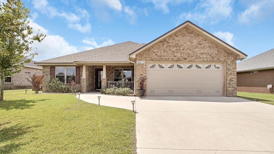 CURRENTLY UNDER CONTRACT, SELLER ACCEPTING BACKUP OFFERS' Immaculate 4 bdrm/2.5 bath centrally located in Bylsma Manor. This home is a must see with spacious open floor plan. Features split bedrooms w/trey ceilings, electric fireplace, crown molding, chair railing in the dining room, recess lights, tile and carpet throughout. Chef's kitchen with custom cabinets, island, solid surface counters, pantry, breakfast bar and stainless steel appliances. Master bedoom has trey ceiling and walk in closet. Double vanity in master bath with huge walk in tiled shower with dual shower heads. French doors lead outside to the large screened in back porch with bamboo blinds for shade. New roof being put on by David Lewis roofing, new garage door, new outside A/C unit, new privacy fence, Sprinkler system, Transferrable Home warranty