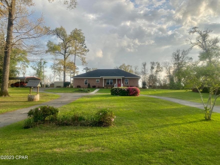 Have you been dreaming of a home sitting on a hill...  This is it!!  This beautiful 3 bedroom, 2 bath home was built in 2015 by David Dulaney!  From the moment you step in the front door, this place feels like home!  The kitchen is spacious with a breakfast area plus a formal dining room.  The master suite has a nice step in shower and a huge walk in closet.  Split bedroom floor plan.  Chain link fenced back yard.  Detached carport.  2 Storage buildings.  And this home sits on 2 lots!!  2.29 acres!