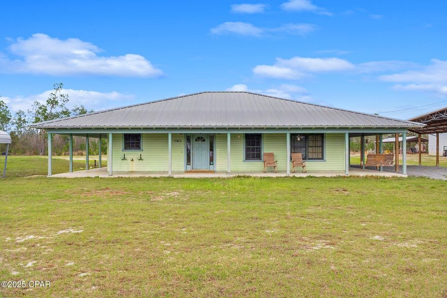 Come Check out 7910 Gadsden in Southport, Florida! This incredible 10-acre property offers endless opportunities, whether you're looking for a private retreat, income-producing potential, or space for your business.

The 3-bedroom, 2-bathroom home sits on a serene piece of land with parcels being combined, creating even more value. A 36x40 workshop with a 12x14 roll-up door is perfect for mechanics, woodworking, storage, or running a business. Need extra space? There's also a secondary home (Just a shell), ideal for a guest house, rental, or multi-generational living.

Enjoy the beauty of nature with your own pond and dock, perfect for fishing or relaxing. A separate shed provides additional storage for tools, equipment, or recreational gear.

With 10 sprawling acres, the possibilities are endless—whether you dream of homesteading, expanding, or simply enjoying the peaceful surroundings.

📍 Don't miss this rare opportunity—schedule your showing today!