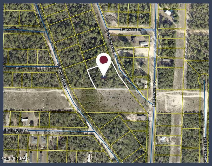 1.26 acres comprised of Lots 91, 92 & 93 in Oakwood Hills Unit I, located in North Walton County just outside DeFuniak Springs. This wooded parcel offers privacy, natural surroundings, and flexibility with three combined lots. Zoned Rural Low Density, allowing space to spread out while still being conveniently located near town. Situated near Willow Bend Drive and Blue Ridge Boulevard with power nearby. Ideal opportunity for a homesite or future investment in a growing area of Walton County. No HOA. Buyer to verify all measurements, zoning, and building requirements.