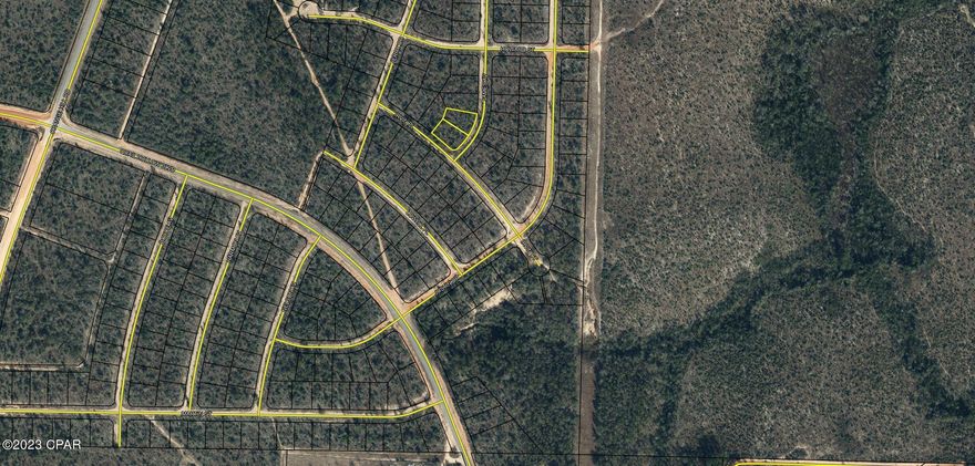 Sunny Hills is a charming unincorporated community nestled in Florida's panhandle located just a short drive from some of Florida's best beaches along the Emerald Coast. Panama City is located about 25 miles to the south, while the quaint town of Chipley is situated just 18 miles to the north. Just past Panama City, you'll find the collection of beach towns along the famous Highway 30A. Sunny Hills features a popular and affordable 18 hole public golf course and many fine fishing lakes. This is a great opportunity to own a large residential lot in the Sunny Hills Community at an affordable price. This is a growing area and this is a great long term investment. This sale includes two lots, but each lot could be purchased individually for $4,000 each (see MLS Numbers 744054 & 744055). All measurements are approximate and should be verified if important.