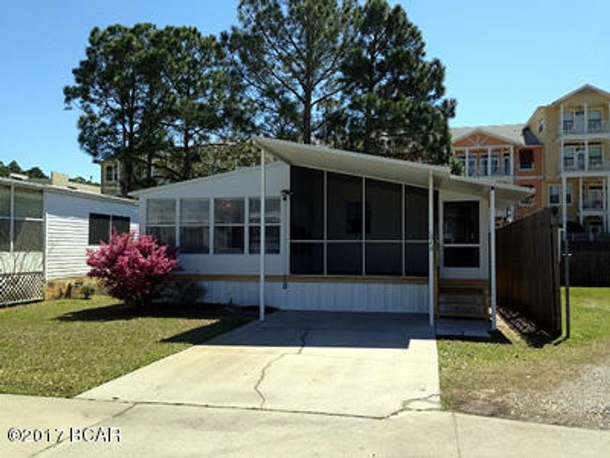 This is a wonderful Subdivision to live in. It is a 55 and older subdivision. This home is in very good condition. The roof is fairly new. It is 2 bed 2 bath. There is a tenant moving out March 31, 2017. Then it will be vacant. The HOA fees are $179 per month and include water, trash, basic cable and lawn care.
