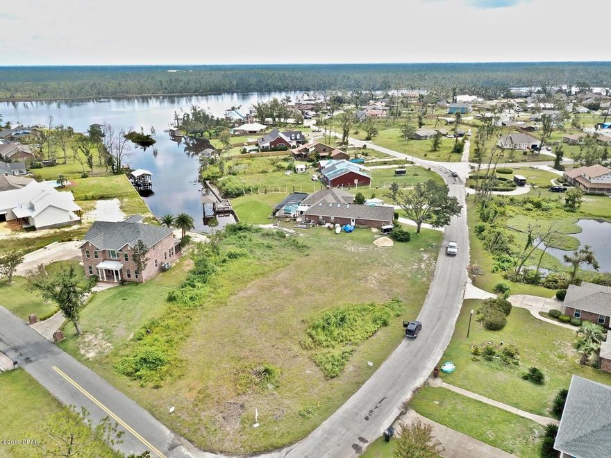 Best waterfront lot deal on the market! Located in the prestige Normandale estates. With over three quarters of an acre the possibilities are endless with this corner lot! In the heart of Lynn Haven and centrally located to great schools, dining and shopping. The property has been cleared and is ready for you to build your dream home! Whether you enjoy boating, fishing or the serenity of being on the water you don't want to miss out on this property!