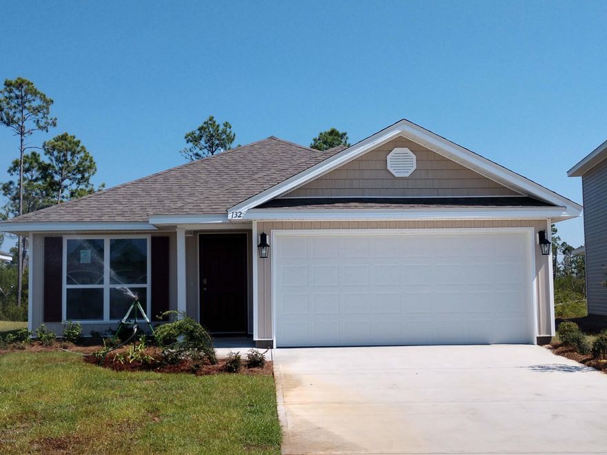 Fall Incentives!! Reduced price - Closing Cost assistance when using DHI Title and Mortgage Services, plus a Move-In package (refrigerator and blinds) through 11/28 This Ocala plan is ready to move in. This home has traditional 8' ceilings, decorative doors with brushed nickel hardware and vinyl

sheet flooring throughout the common and wet areas of the home. There is a bedroom at the front of the home that looks out to the landscaped front yard. The kitchen

is open and airy and has plenty of cabinetry as well as a pantry. The countertops are durable laminate and the appliances include a stove, microwave and

dishwasher. This is a ''Smart Home'' complete with KwikSet Keyless entry, an Echo Dot device, a thermostat and Qolsys touch panel all which can be integrated. The master bedroom is just off the large family room has a bath with linen and walk-in closets.