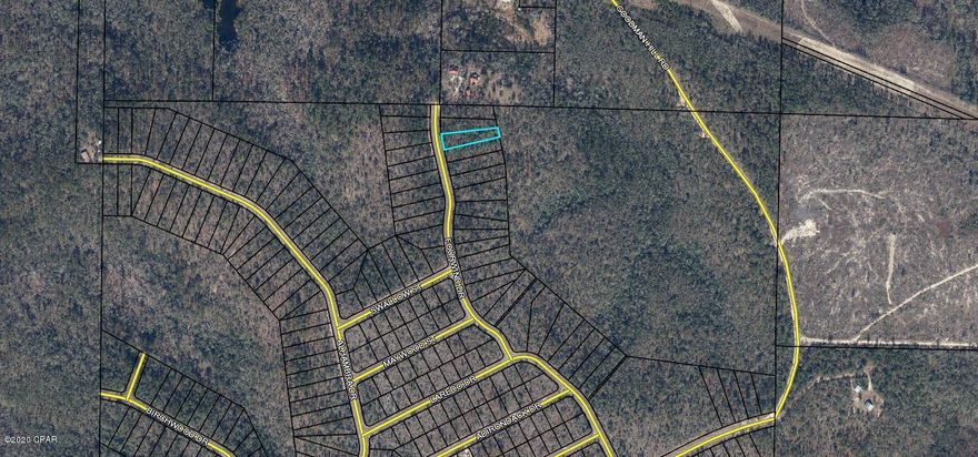 High and dry lot in the beautiful Sunny Hills. This lot is located 25 minutes North of Lynn Haven on a nice paved road, near the lakes, and golf course of Sunny Hills. It would be a wonderful place to build your dream home, or for the investor to build a spec home. Water available through US Water and septic will be needed. If your out driving around be sure to go by and check out the Sunny Hills community and all it has to offer.