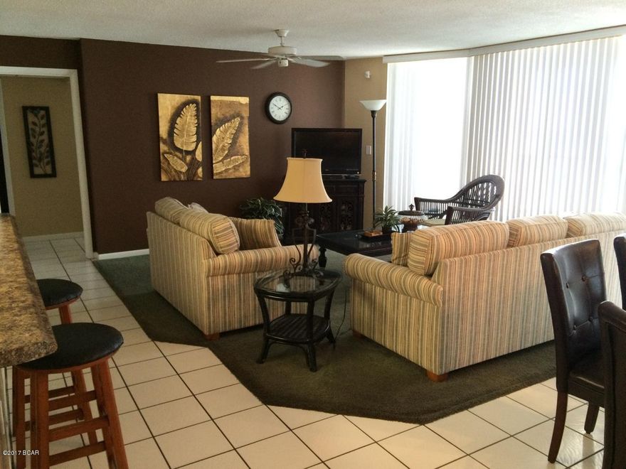 Two bedroom two bath condo at popular Long Beach Resort. This 8th floor condominium is beautifully decorated and rental ready. Perfect opportunity to buy headed into the spring and upcoming peak summer rental season. Seller have rented themselves through VRBO and will assist in moving all confirmed rental bookings to the new owner and/or new owners rental management company.