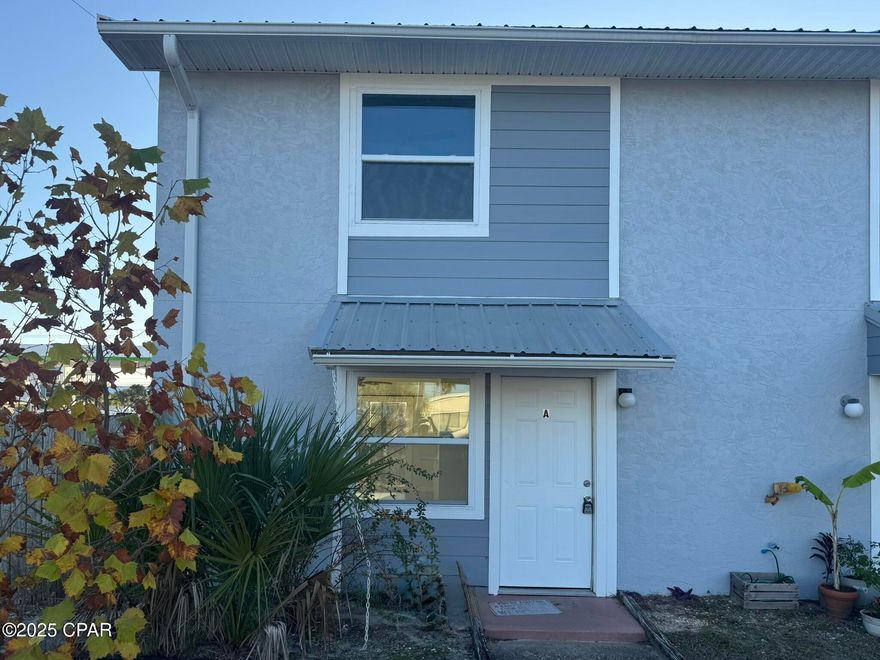 This is a beautiful 2 bedroom, 1.5 bath townhouse just 2 BLOCKS from the WORLDS MOST BEAUTIFUL BEACHES! Small deck overlooking the fenced backyard with a peak-a -view of the Gulf, Stainless Steel appliances, Washer and Dryer Connection, with LVP Flooring, right off Thomas Drive. Please text a photo of your driver's license to our office number along with the name of the property that you are interested in and we will schedule your showing within 1 business day.