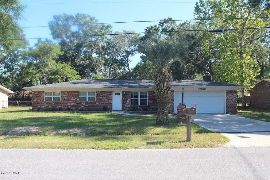 This is a lovely updated ranch home in Callaway. It has three bedrooms, two baths and an office that could be used as an exercise room, hobby room, or even a nursery. The home has a nice flow from the open living room, to the very spacious kitchen, to the brick fireplace in the formal dining room. Almost everything has been updated such as the gorgeous hand crafted solid cherry wood kitchen cabinets, highest grade Corion counter tops, under cabinet lighting, garbage disposal and upgraded appliances that were all replaced between 2013 - 2014. All the windows, doors, crown molding, flooring, bathroom vanities, fixtures, and fans have all been replaced. The roof, soffits, seamless gutters, driveway & walkway were all replaced in 2012. The a/c (inside & out) was replaced in 6/2016. This home is just like new and also has a large back yard. The large 93x135 fenced in lot is just the perfect size for kids, pets or a large workshop. The fence has a double gate for easy access to the backyard. This property is  beautifully shaded with mature oak trees that just invites the outside activities for you and your family.