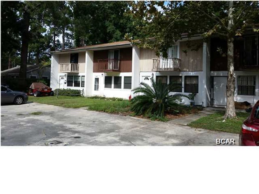 This is a great place to start your home ownership journey! Already have a home? Perfect rental unit here!The townhouse is located in St Andrews close to schools, parks, shopping centers and the St Andrews Marina. Property is up to code. Roof has a hurricane clips for safety and insurance purposes. There was a new fence build in the backyard and a whirlpool tub was added to the main bath upstairs. Plenty of closet space inside and there is a storage shed in the backyard that conveys. All info approx and must be verified by Buyers if important.