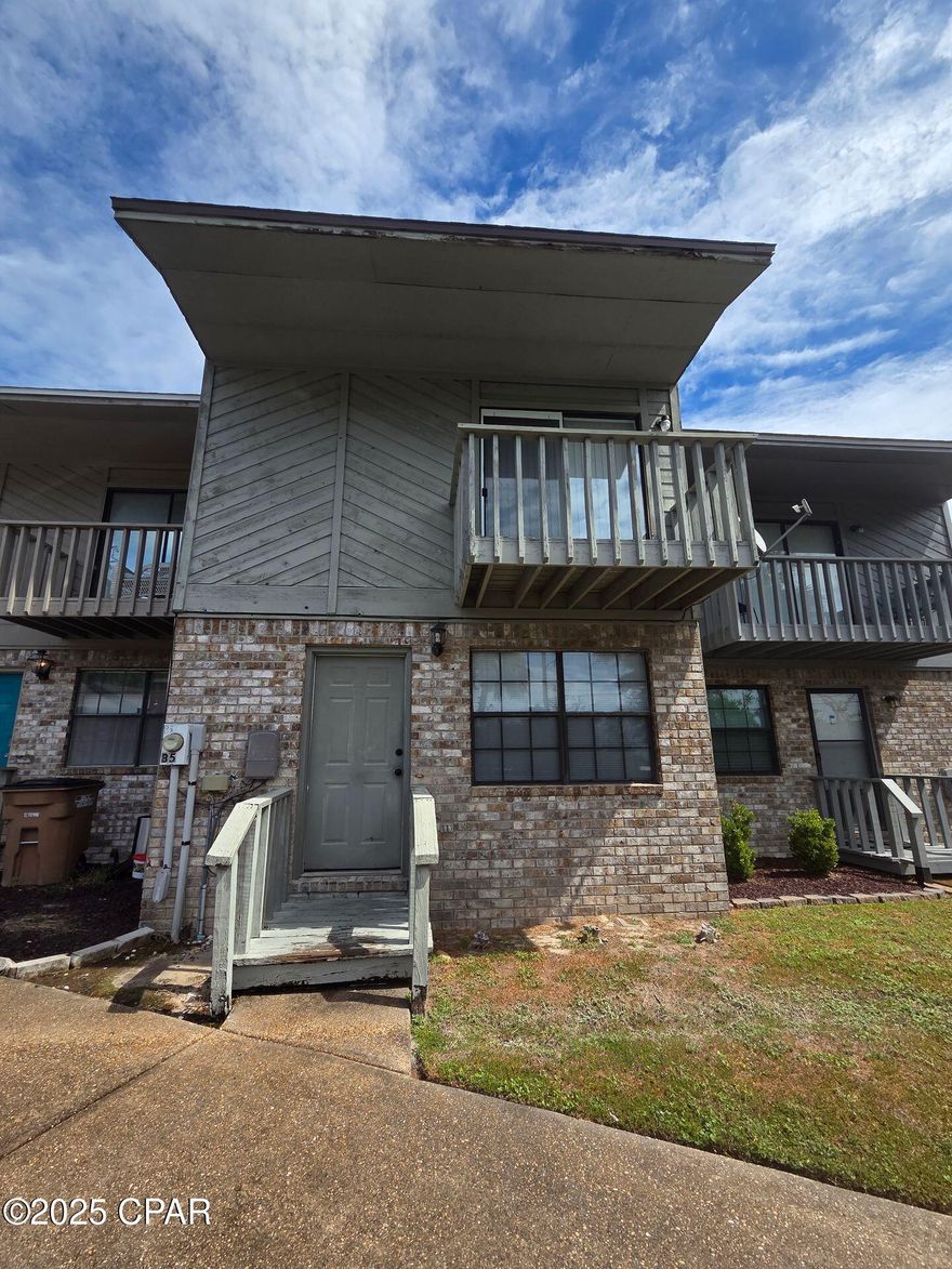 Enjoy waterfront living with everyday convenience in this charming 2-bedroom, 2-bath townhome in Callaway! With a relaxing view of Callaway Bayou right from your balcony, this home offers the perfect blend of comfort and tranquility. Inside, you'll find a functional layout with two spacious bedrooms and two full bathrooms. Step outside to your private, fully fenced backyard—ideal for entertaining or just soaking in the view. A storage unit in the backyard adds even more space for your bikes, tools, or beach gear.

Located just minutes from Tyndall Air Force Base, local schools, shopping, and dining, plus easy access to parks and boat ramps, this home gives you the lifestyle you've been looking for. Whether you're enjoying the water, exploring Historic Downtown Panama City, or heading to the sugar-white beaches just a short drive away, you'll love coming home to this peaceful retreat.