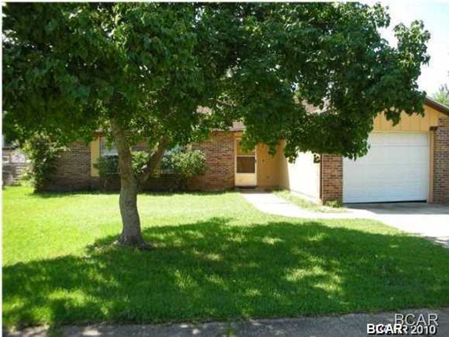 New on the market! An amazing 3/2 that is move in ready and priced to sell. This home has numerous recent uprgades including wood floors and stainless steel appliances. The living space has a raised ceiling and a sliding glass door giving conveinent access to the open patio and privacy fenced back yard. The living space is also open to the dining area, breakfast bar, and kitchen making it great for family/entertaining. The master suite is a nice size, as well as both additional guest rooms. Location is great, just minutes from dining and shopping, also very close to Tyndall AFB. Pride of ownership really shows. Schedule your visit today!