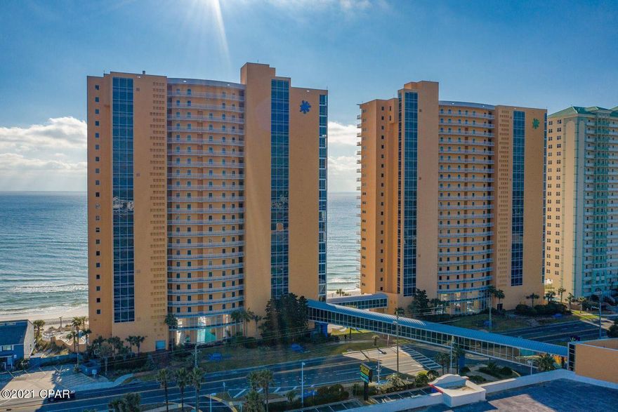 Gulf Front Living at its Finest! PCB's #1 rental destination - SPLASH! This 1 bedroom + Hallway bunk bed unit sleeps 6 and is a RENTAL MACHINE! $45k Yearly Projections! Enjoy overlooking the Gulf of Mexico with the most unique set of amenities ever offered at a beachfront resort on the Gulf Coast. Kids of all ages will love the water theme park environments including a beachfront lazy river, multiple pools (indoor / outdoor), a kid's splash pad, children's interactive play pools with water slides, water cannons, dive in movie theater. The kitchen features granite counter tops with attractive cabinets and appliances. There is also a washer and dryer for your use in the unit! Do not wait another minute! Act Fast or you'll spend another summer wishing and waiting for the beach.