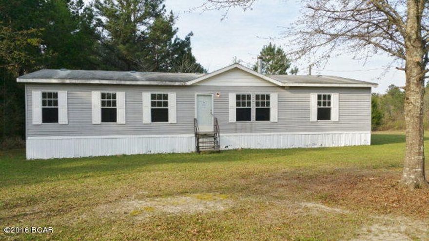 Nice 2007 Mobile Home on 1 Acre in a nice, quiet location in the country. Home has 3 bedrooms and 2 baths with 1800 square feet, making this the perfect home for your family. Gorgeous galley-style kitchen with a lot of cabinets for storage. Wood-burning fireplace in the living room. Garden tub in master bathroom and a nursery/office attached to the master bedroom. Has dishwasher and range hood, but will need a stove and a refrigerator. Come out to the country and see this home.