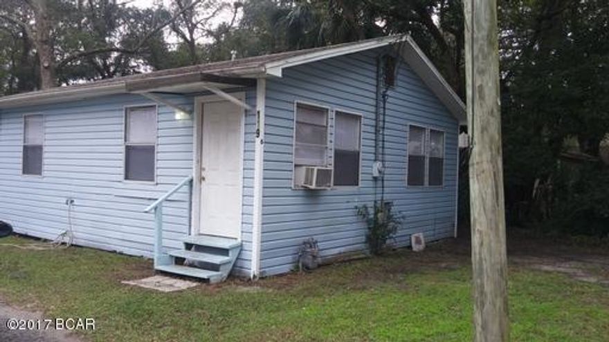 2 bedroom, 1 bath downstairs apartment on corner lot in Millville. Water is included