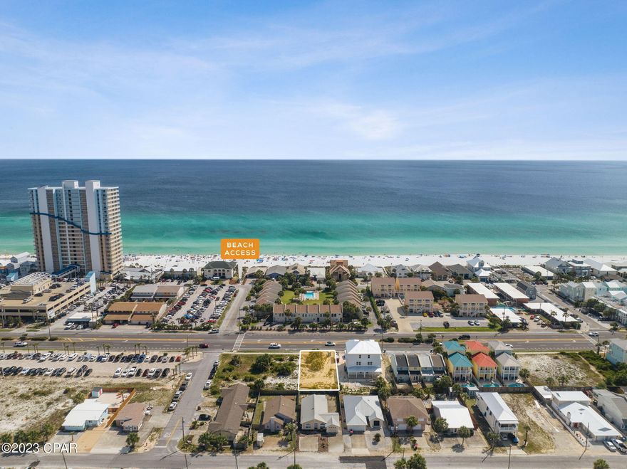 Discover an amazing opportunity on Thomas Drive in Panama City Beach, FL! Located less than 500 feet from county beach access, this C-1 zoned property presents a multitude of exciting development opportunities. Given its proximity to the beach, the property could be developed into a vacation rental accommodation to cater to the thriving tourism industry. Seller does own two other parcels to the West of subject property. If interested, reach out to listing party.