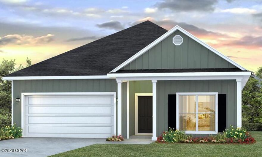 Welcome to 131 Dama Del Mar Way, a new home at Caballeros Estates at Hombre in Panama City Beach, Florida. This single-family floor plan is ready for move in and is perfect for those seeking a primary or secondary home with an inviting blend of modern design and cozy living spaces. 



  

As you step inside the Rhett floor plan, you are met with a warm entry hall that unfolds into a generously sized living area, where natural light pours in, creating an inviting atmosphere. The heart of the home, an expansive kitchen, boasts a practical center island, perfect for meal prep and casual dining. With plenty of cabinetry and a large corner pantry, storage will never be a concern. Entertaining is a breeze with the kitchen's seamless flow into the living and dining areas, ensuring you're never far from the conversation. The primary bedroom, a sanctuary of privacy, features a spacious ensuite bath complete with a dual sink vanity, separate shower, and indulgent soak tub, alongside an ample closet. 

  

The home's three additional bedrooms, each with substantial closets, share a full bathroom equipped with a shower-tub combo. A large laundry room off the entry hall adds to the home's practicality. Additionally, the two-car garage provides ample space for vehicles and storage. Outside, the covered entry and back patio offer the perfect backdrop for alfresco relaxation or dining under the Florida sky. With its thoughtful design and attractive features, 137 Dama Del Mar Way is the ideal setting for making lasting memories.